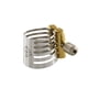 thumbnail image 4 of Ligadura de acero inoxidable bañada en plata para clarinete/saxo si bemol, 4 of 8