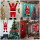 thumbnail image 4 of Navidad Hanging Santa Claus colgando Santa Claus adorno para al aire libre, 4 of 4
