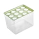 thumbnail image 3 of de cultivo de cultivadores hidroponics de cultivo hidropónico, herramienta de hidroponía interna práctica de 12 hoyos Microgreens Tapa verde, 3 of 9