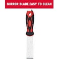 thumbnail image 5 of ROTATION Soft Grip, Heavy Duty, Scraper with Hammer End, 1.2", Stainless Steel Putty Knife, 1.2 inch, extra thick, 5 of 6