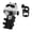 Black, variant on Waterproof Handlebar Bike Phone Mount Motorcycle Handlebar Mount Phone Holder