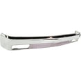 thumbnail image 2 of Bumper Compatible with CHEVROLET S10 BLAZER 1983-1994/S10 PICKUP 1982-1990 Chrome, 2 of 5