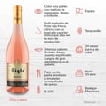 thumbnail image 2 of Vino Rosado Siglo 750 ml, 2 of 4