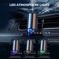 thumbnail image 4 of Désodorisant pour Voiture, Diffuseur d'Huiles Essentielles pour Voiture Intelligent à 3 Modes Réglables avec Pince pour Évent, Diffuseur d'Aromathérapie pour Voiture Rechargeable (Thé Blanc), 4 of 8