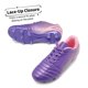 thumbnail image 4 of Tacos de Fútbol para Niños DREAM PAIRS Talla 5 Morado y Rosa, 4 of 5