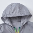 thumbnail image 5 of Weebloom Unisex Kids Toddler Zipper Hoodie Boys Girls Sun Protection Jacket Sun Sunscreen Hoodie Jacket Lightweight Summer Breathable Outwear With Pockets Cooling Shirt 3-4 Years, 5 of 8