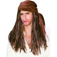 thumbnail image 2 of Pirate Adult Wig With Beads, 2 of 2
