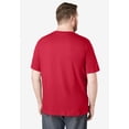 thumbnail image 3 of KingSize Men's Big & Tall Shrink-Less Lightweight Crewneck T-Shirt, 3 of 4