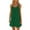 Green, variant on gakvbuo Summer Beach Cover Up Dresses For Women Casual Crew Neck T Shirt Dress Sleeveless Sundress Tank Mini Dress
