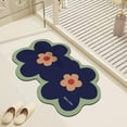 thumbnail image 2 of Grrvtrz Carpet Rubber Material Bathroom Non Slip Mat Absorbent Floor Mat Entrance Mat Non Slip Foot Mat Bedroom Carpet,Bathroom Decor,Bathroom Accessories, 2 of 6