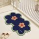 thumbnail image 1 of Carpet Rubber Material Bathroom Non Slip Mat Absorbent Floor Mat Entrance Mat Non Slip Foot Mat Bedroom Carpet, 1 of 6