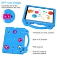 thumbnail image 4 of Allytech for iPad 10th Gen Case with Screen Protector Film, Kids Friendly Shockproof Cute Design Handle Stand Protective Rugged Tablet Case for Apple iPad 10th Generation 2022 - Blue, 4 of 6