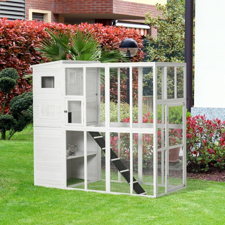 Home depot outdoor cat house sale