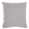 thumbnail image 2 of Mina Victory Life Styles Woven Stripes Cotton Throw Pillow in Light Gray, 2 of 5