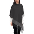 thumbnail image 3 of Haiem Monochrome Giraffe Expression Pattern Women's Long Blanket Scarf Chunky Oversized Winter Fall Warm Scarf Big Tartan Scarves Wrap Shawl Ladies Gifts, 3 of 8
