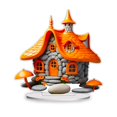 thumbnail image 2 of Champiñones amarillos Decoración de la casa Adorno 2D | Caprichoso acento de escritorio | Decoración ligera y duradera | Ideal para sala de estar | Regalo único de inauguración de la casa | 1 Pieza, 2 of 8