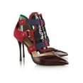thumbnail image 2 of Nicholas Kirkwood x Peter Pilotto Oxford Pumps 5 Dark Red, 2 of 3