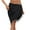 Black, variant on Borniu Mini Skirt Women's Vacation Beach Skirt Sunscreen Tassel Strap Half-length Skirt Summer Skirts