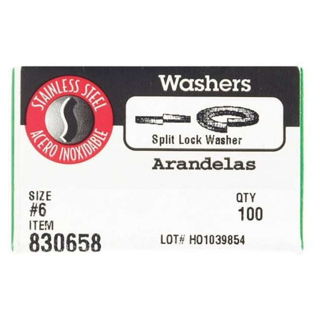 830658 Rondelle de Verrouillage Split Acier Inoxydable -
