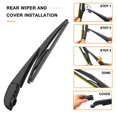 thumbnail image 5 of For 2013-2017 Rear Wiper Arm Blade Set 85242-42040 Factory Replacement Accessories Parts, 5 of 5