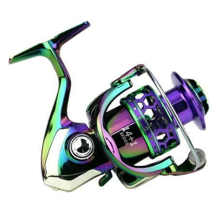 SHZONS Fishing Reel Spin Reel Saltwater Baitcaster Wheel Smooth Baitcasting Spinner For Surf Inshore Catfish Trout Bass Adventures elegance