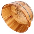 thumbnail image 3 of Spa Basin Wood Foot Bucket Reusable Foot Bath Bucket Foot Bathing Bucket Foot Bath Bucket, 3 of 9