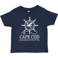 thumbnail image 3 of Inktastic Cape Cod Massachusetts Nautical Boys or Girls Toddler T-Shirt, 3 of 5