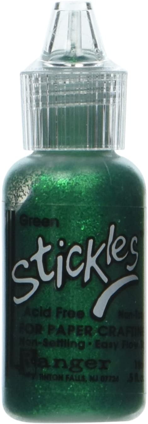 Ranger Green Stickles Glitter Glue 0.5 oz