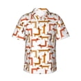 thumbnail image 1 of Balery Dachshund Dog Camisas hawaianas de manga corta para hombre, camisas playeras de corte holgado, camisas de vacaciones con botones,Large, 1 of 7