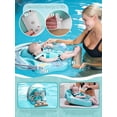 thumbnail image 4 of Baby Pool Float Mambobaby con toldo no inflable de 3 a 24 m, color verde, 4 of 7