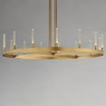 thumbnail image 3 of 16168CRGLD Maxim Lighting Ovation - 30W 15 LED Chandelier-24.35 Inches Tall and 47 Inches Wide-Gold Finish    -Traditional Installation, 3 of 5