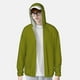 thumbnail image 2 of Fotbe Olive Chaqueta con Protección Solar UPF 50+ para Hombre y Mujer, Camisa con Capucha y Bolsillos-X-Large, 2 of 7
