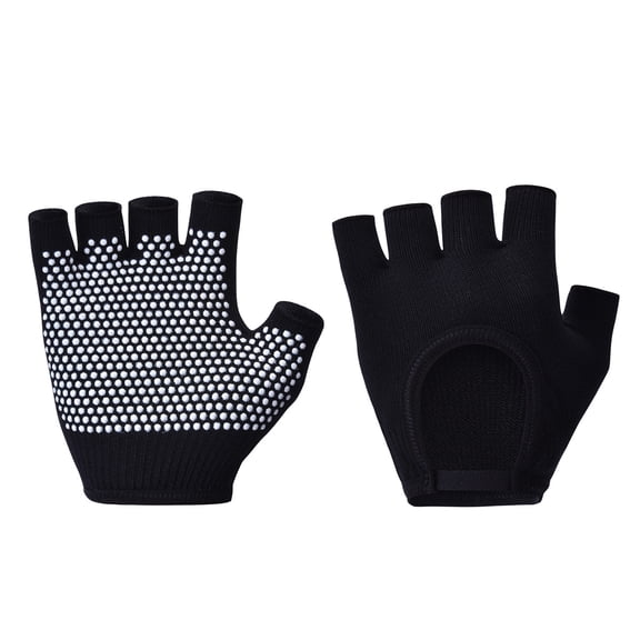 Women Finger Gloves Anti-slip Yoga Gloves Fitness Gloves Breathable Outdoor Cycling Bicycle Pilates Sports Fishing Gloves