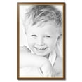 thumbnail image 2 of ArtToFrames 23" x 38" Honey with Gold Picture Frame, 23x38 inch Brown MDF Poster Frame (WOM-4446), 2 of 7