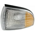 thumbnail image 3 of For Buick Roadmaster 1991 92 93 94 95 1996 Side Marker Light Driver Side | w/ Corner Light | Clear And Amber Lens | Replacement For GM2520120 | 5976555, 3 of 6