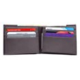 thumbnail image 3 of Men's Genuine Leather Slim Bifold Men's Wallet- ID Credit Card Holder, 3 of 5