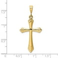 thumbnail image 2 of Finest Gold 14K Yellow Gold Passion Cross Pendant, 2 of 2