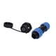 thumbnail image 2 of Aviation Plug Socket Safe Reliable Oxidation Resistance Durable Compact Connector for Program Controlled Machines(3 Pin250V 5A ), 2 of 5