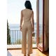 thumbnail image 3 of Conjunto de Mujer 2 Piezas Rayado Top de Tirantes y Pantalón Recto Set Fresco Casual, 3 of 5