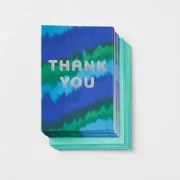 24ct Thank You Tie Dye Cards