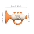 thumbnail image 3 of Loudspeaker Baby Whistle Musical Instrument Harmonica Baby Mini Tool Children's Tool, 3 of 3
