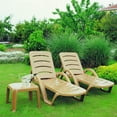 thumbnail image 2 of Compamia Sunrise Pool Chaise Lounge in Teak Brown, 2 of 2