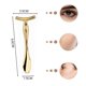 thumbnail image 2 of Aplicador de crema para ojos de metal, herramienta de masaje facial, cuchara para crema para ojos en forma de U, 2 of 5