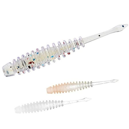 DAIWA Tsukijin Ajing Beam Fat 1.5 Inch Glow Pink Soft Lures - Pack Of 10, Elastomer Material For Saltwater Fishing 1 thumbnail image