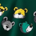 thumbnail image 6 of Byoo Boys Sweatshirts Long Sleeve Cute Animal Bear Print Crewneck Solid Color Sweater Boys Comfortable Soft Winter Top, 6 of 6