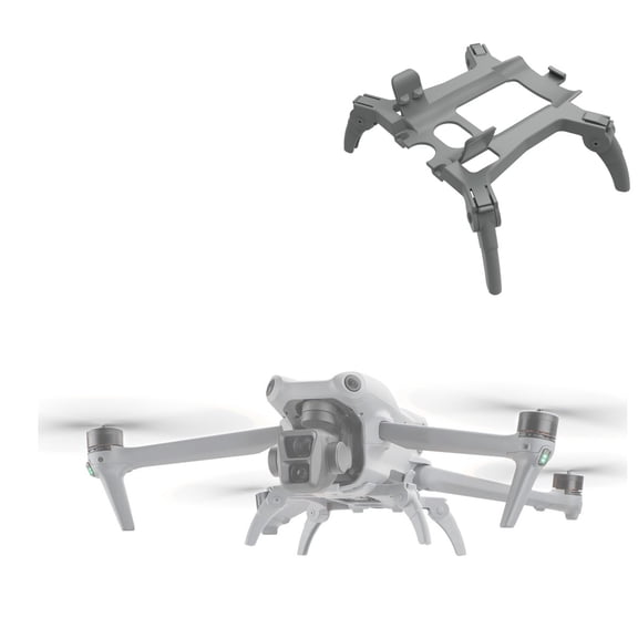 Height Enhancement Landing Gear For DJI Air 3S Spider Leg Foldable Extension Kit All-in-One Landing Protection Bracket Quick Release Extension Leg Anti-scratch Drone Accessory