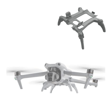 Height Enhancement Landing Gear For DJI Air 3S Spider Leg Foldable Extension Kit All-in-One Landing Protection Bracket Quick Release Extension Leg Anti-scratch Drone Accessory