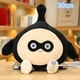 thumbnail image 1 of Almohada de peluche de huevo de dibujos animados Kawaii, muñeco de peluche, bola redonda rosa y negra, almohada suave, regalos para niños zhangyuxiang LED, 1 of 2