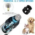 thumbnail image 4 of Silent Groom Pro, Silent Grind Pro Dog Nail Trimmer, Silent Grind Pro for Dogs, Dog Nail Grinder Rechargeable, Electric Pet Nail Trimmer (2pcs), 4 of 7