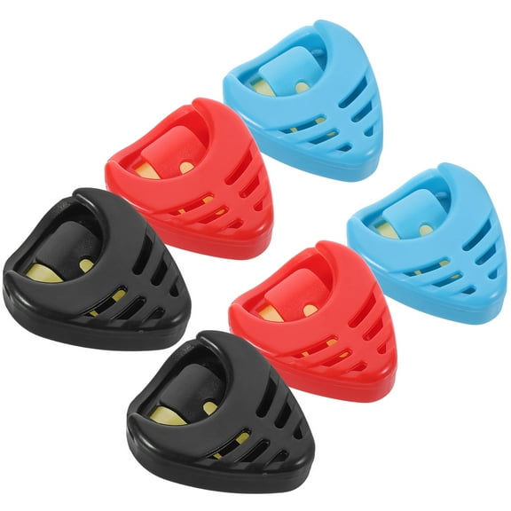 6 Pcs Guitar Pick Case Standard Pick Holder Pick Guitar Amplifier for Electric Guitar Guitar Accessory Organizer